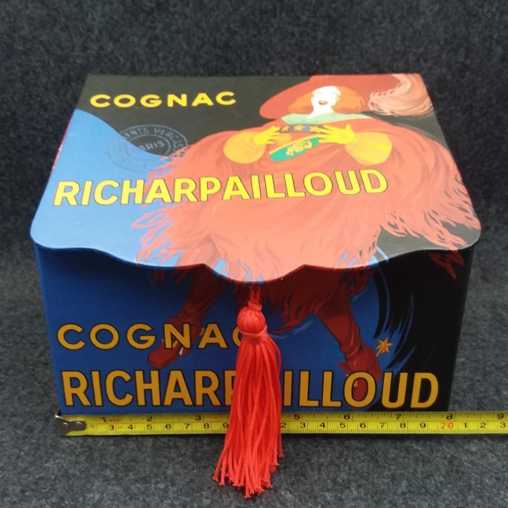 Vintage 2003 Cognac Richarpailloud Display Box Gift Set Notecards‎ Envelope Memo